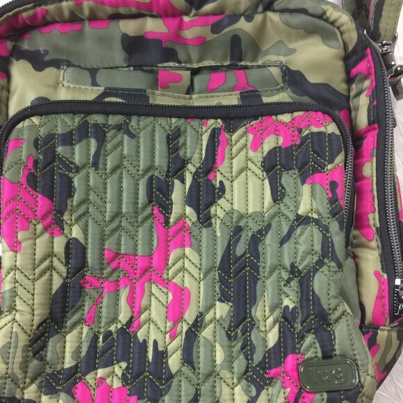 Lug Ranger Shoulder Bag Purse Cross Body Camo Pink - Picture 4 of 14